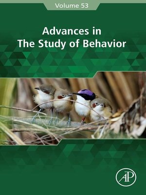 cover image of Advances in the Study of Behavior